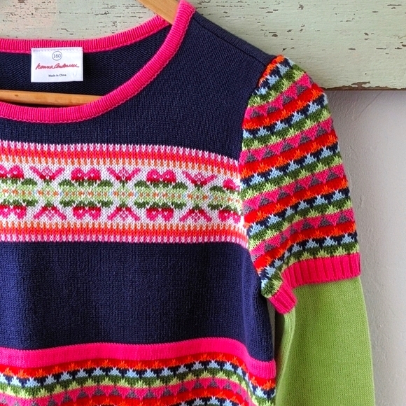 HANNA ANDERSSON I Knit Tunic Sweater, 160/14, NWOT